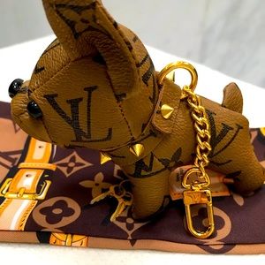 Frenchie Bulldog Keychain